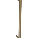 Burlington Belgrave Pull Handles 425 X 20mm Bolt Through Antique Brass