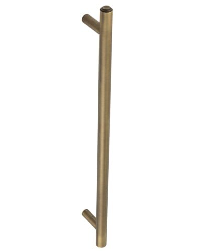 Burlington Belgrave Pull Handles 425 X 20mm Bolt Through Antique Brass