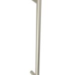 Burlington Belgrave Pull Handles 425 X 20mm Face Fixing Satin Nickel