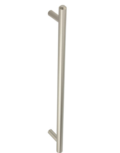 Burlington Belgrave Pull Handles 425 X 20mm Face Fixing Satin Nickel
