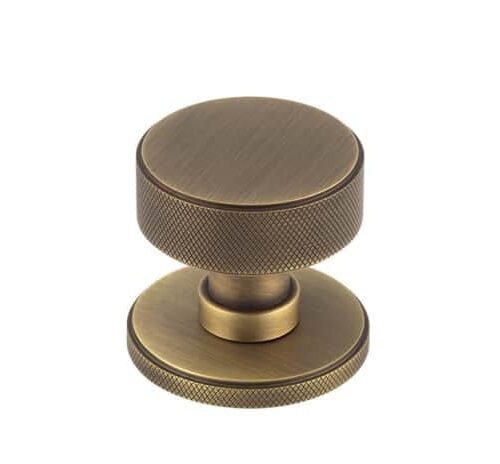 Burlington Westbourne Mortice Door Knob Antique Brass