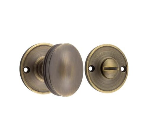 Burlington 40mm Turn & Release Antique Brass