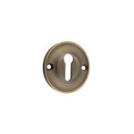 Burlington 40mm Standard Keyway Escutcheon 40MM Antique Brass