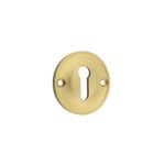 Burlington 40mm Standard Keyway Escutcheon 40MM Satin Brass