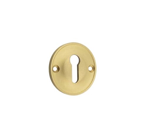 Burlington 40mm Standard Keyway Escutcheon 40MM Satin Brass