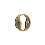 Burlington 40mm Euro Profile Escutcheon 40MM Antique Brass
