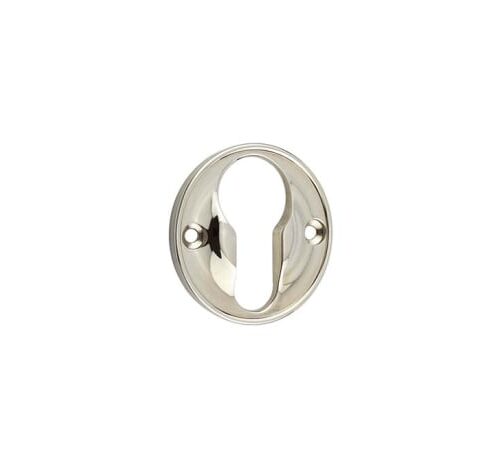 Burlington 40mm Euro Profile Escutcheon 40MM Polished Nickel