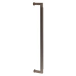 Burlington Westminster Pull Handles 425 X 20mm Face Fix Dark Bronze
