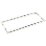 Burlington Westminster Pull Handles 425 X 20mm Back to Back Polished Nickel
