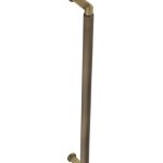Burlington Piccadilly Pull Handles 425 X 20mm Face Fix Antique Brass