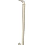 Burlington Piccadilly Pull Handles 425 X 20mm Bolt Through Polished Nickel