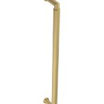 Burlington Piccadilly Pull Handles 425 X 20mm Face Fixing Satin Brass