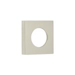 Burlington Square Plain Outer Rose Satin Nickel