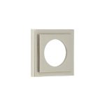 Frelan Burlington Square Stepped Outer Rose Satin Nickel