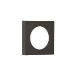 Burlington Plain Square Outer Rose for Burlington Escutcheon Dark Bronze