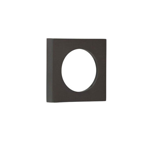 Burlington Plain Square Outer Rose for Burlington Escutcheon Dark Bronze