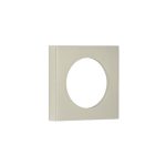Burlington Plain Square Outer Rose for Burlington Escutcheon Satin Nickel