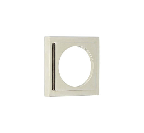 Burlington Stepped Square Outer Rose for Burlington Escutcheon Polished Nickel