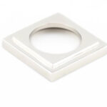 Burlington Stepped Square Outer Rose for Burlington Escutcheon Satin Nickel