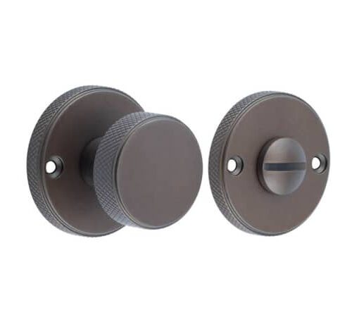 Burlington Westbourne Knurled Turn & Release Dark Bronze