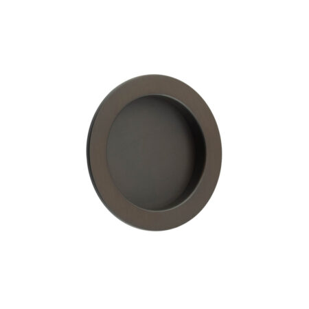 Frelan Burlington Circular Flush Pull Dark Bronze