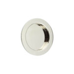 Frelan Burlington Circular Flush Pull Polished Nickel