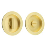Frelan Burlington Circular Turn & Release Satin Brass