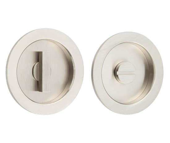 bur216sn.jpg Frelan Burlington Circular Turn & Release Satin Nickel - Image 1
