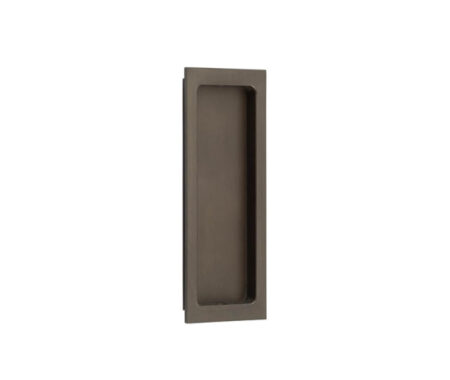 Frelan Burlington Rectangular Flush Pull Dark Bronze
