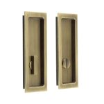 Frelan Burlington Rectangular Turn & Release Antique Brass