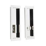 Frelan Burlington Rectangular Turn & Release Polished Nickel