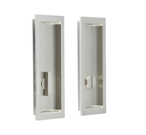 Frelan Burlington Rectangular Turn & Release Satin Nickel