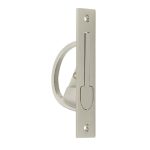 Burlington Sliding Door Edge Pull Satin Nickel