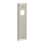 Frelan Burlington II Lever Plate Choices Latch Satin Nickel