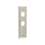 Frelan Burlington II Lever Plate Choices Din Bathroom Satin Nickel
