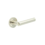 Frelan Richmond Door Handles Stepped Rose Satin Nickel