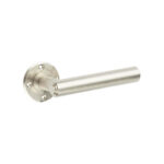 Richmond Satin Nickel Lever on Rose Door Handle - Roses Sold Separately