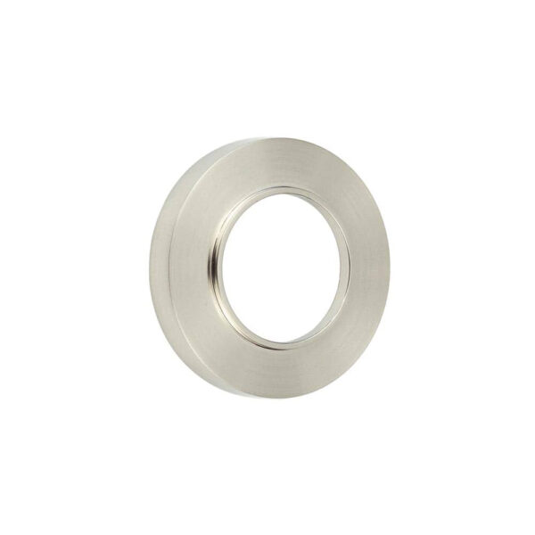 Frelan Burlington Plain Outer Roses Satin Nickel