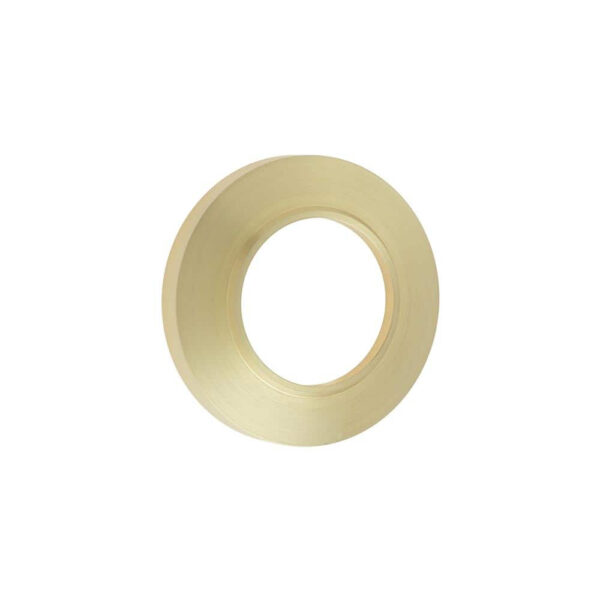 Frelan Burlington Chamfered Outer Roses Grade 304 Satin Brass