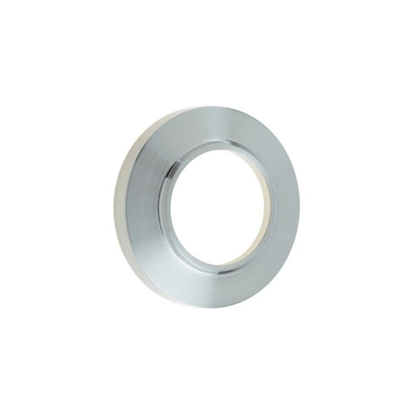 Frelan Burlington Chamfered Outer Roses Grade 201 Satin Nickel