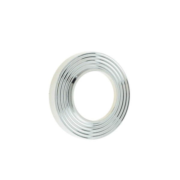 Burlington Reeded Outer Roses Polished Nickel