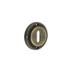 Burlington Standard Keyway Escutcheons No Rose Antique Brass