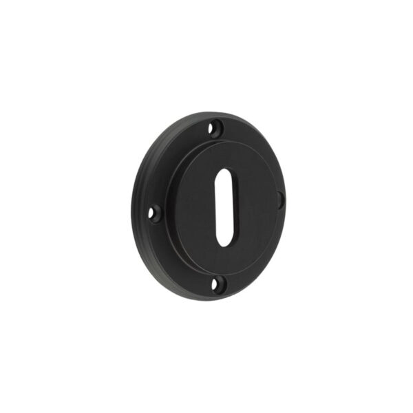 Burlington Standard Keyway Escutcheons No Rose Black