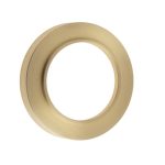 Burlington Plain Outer Roses for Escutcheons Satin Brass