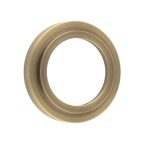 Burlington Stepped Outer Roses for Escutcheons Antique Brass