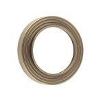 Burlington Reeded Outer Roses for Escutcheons Antique Brass