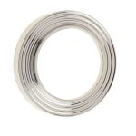 Frelan Burlington Reeded Outer Roses for Escutcheons Polished Nickel