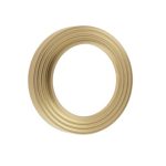 Burlington Reeded Outer Roses for Escutcheons Satin Brass