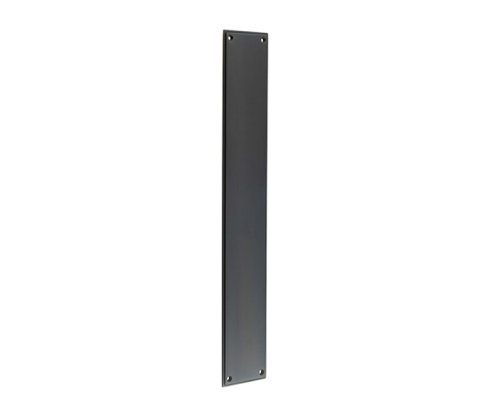 bur778db.jpg Frelan Burlington Finger Plate 450 X 75mm Dark Bronze - Image 1