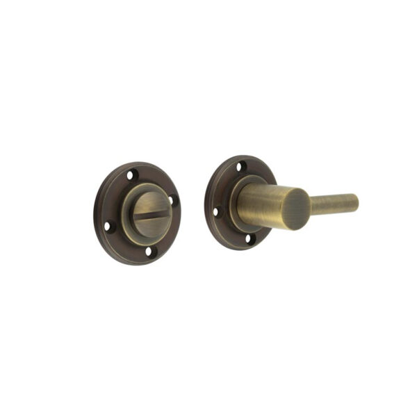 Burlington Easy Turn & Release No Rose Antique Brass